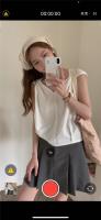 Blusa de verano para mujer, camisa de primavera, blusa para mujer, Blusas largas de gasa, informales, elegantes, Vintage, de manga larga, holgada de gran tamaño, blanca - details 23