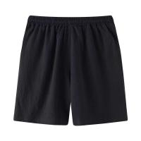 Pantalones cortos elásticos de color liso para hombre, pantalones deportivos de algodón o pantalones para correr, ropa deportiva para hombre - details 1