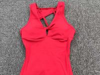 Ropa deportiva mejorada para gimnasio para mujer, pantalones cortos ajustados blancos, ropa deportiva sin mangas para entrenamiento de yoga - details 9