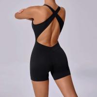 Conjunto de gimnasia mejorado para mujer, traje de yoga, ropa deportiva para mujer, rosa, rojo, azul y gris, 2024 - details 36