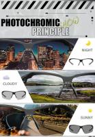 SCVCN Gafas de Sol Photochromáticas Ideales para Ciclismo, Montañismo, Golf Protección UV400 - details 2