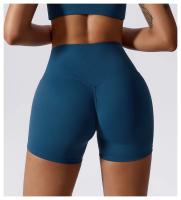 Pantalones Cortos Deportivos para Mujeres Leggings de Yoga de Cintura Alta Aprones de Entrenamiento de Gimnasio con Secado Rápido Material de Nylon Adecuados para Yoga y Elasticidad - details 47