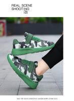 Zapatillas de deporte de camuflaje a la moda para niños, zapatos deportivos transpirables para niños, zapatos ligeros y cómodos para correr, zapatos de tenis para niños - details 8