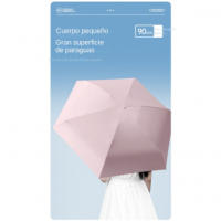 Paraguas ultraligero para viajes al aire libre caja de espejos sombrilla parasol de vinilo protección UV - details 7