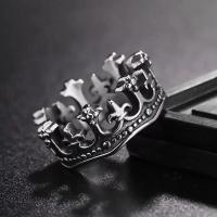 Anillo Clásico Retro con Corona de Rey Anillo Punk Personalizado de Moda Creativa - details 1