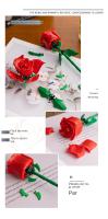 Regalos hechos a mano de bloques de construcción, flores inmortales, San Valentín, Navidad, Madre, Maestra, Día de la Mujer, - details 8
