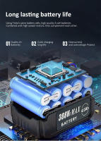 Alicatador eléctrico recargable sin escobillas portátil 20+1 Torque para batería Makita 18v Herramienta de mejora del hogar normal con batería - details 3