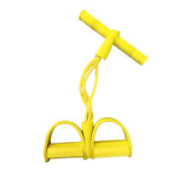 Bandas de resistencia de 4 tubos para Fitness, ejercitador de Pedal de látex, expansor de cuerda para sentarse, bandas elásticas, equipo de Yoga, entrenamiento de Pilates - details 8