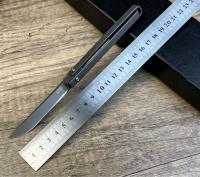 Cuchillo Plegable 2 En 1 Mini Para Frutas Y Sobrevivencia Al Aire Libre Herramientas De Defensa Personal EDC Cuchillo Plegable De Manija De Goma Material De Hoja De Acero Inoxidable - details 0