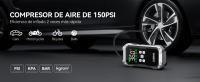 Arrancador de batería de coche, bomba de 150PSI, compresor de aire, Banco de energía de 21800mAh, dispositivo de arranque de 5000A, inflador de neumáticos Digital de 12V - details 11