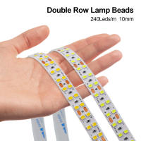 Cinta de Luz LED 24V XUNATA 5m 10m Luces Led Rope SMD2835 240Leds/m 10mm PCB Ancho Flexible Diodo para Decoración de Habitación Iluminación Moderna - details 1