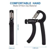 Agarre de resorte en forma de R, muñeca profesional, fuerza, brazo, dedo muscular, entrenamiento de rehabilitación, ejercicio, equipo de Fitness - details 1