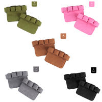 Guantes de cuero para entrenamiento de levantamiento de pesas, protección de Palma, empuñaduras de gimnasia, deportes de Fitness, levantamiento de pesas - details 14