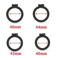 Jaula para hombre Innie Micro Stub, anillo de bloqueo, dispositivo de castidad masculina, juguete sexual, colores, 3 tamaños - details 5