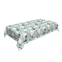 Mantel rectangular de pingüino para fiesta, manteles impermeables para mesa de comedor, decoración del hogar y cocina - details 11