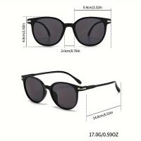 Conjunto de 3 Gafas para Mujer con Remaches, Estilos Redondos y Diferentes, Personalidad Vanguardista, Gafas Polivalentes de Calle - details 4