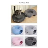 Juguete Interactivo de Doble Uso para Gatos Donut Cat Cama de Mascota Túnel de Gato Equipamiento Deportivo para Gatos Entrenamiento de Gatos - details 4
