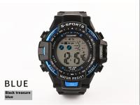 SHUNWAY Reloj electrónico de moda para parejas deportivas a prueba de agua, reloj digital multifuncional para exteriores - details 12