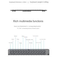 Teclado inalámbrico plegable con Bluetooth, USB tipo C para Windows, Android, ordenador, tableta, PC, teléfono - details 3
