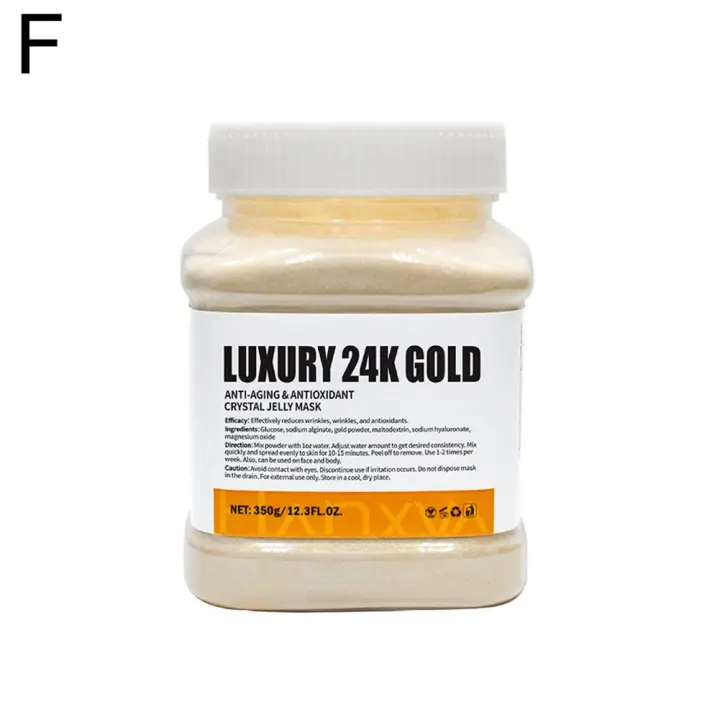 Mascarilla de Gelatina Dorada 24K Nicotinamida Blanqueadora Hidratante Antiedad - 1