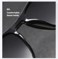 Gafas de sol para conducir al aire libre, gafas de sol cuadradas populares con montura grande, gafas polarizadas clásicas, gafas de pesca para hombres y mujeres - details 18