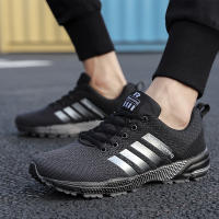 Zapatillas de correr antideslizantes para hombre, zapatos informales transpirables, ultraligeros, a la moda, de malla, para entrenamiento - details 11
