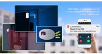 Sistema de Alarma de Seguridad para el Hogar KERUI Tuya WIFI GSM con Sensor de Movimiento Inalámbrico RFID APP IP Cámara Siren Alexa Certificación RoHS - details 2