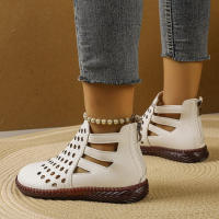 Sandalias de Mujer Cómodas con Suela Suave Diseño Hueco Holgado para Commuting - details 4