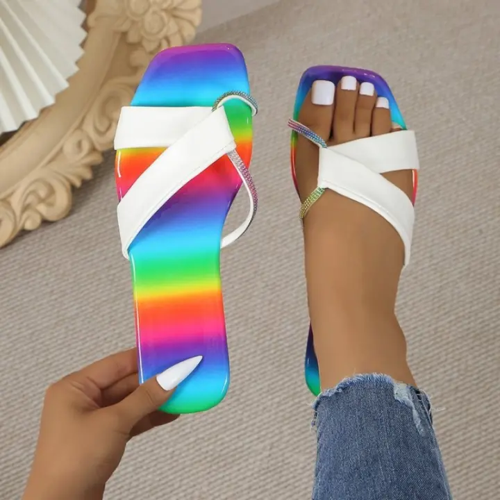 Zapatos deportivos planos de verano para mujer. - 1