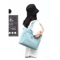 Bolso de mujer casual nuevo bolso de madre portátil de hombro de tela de nylon de color sólido informal de gran capacidad - details 17