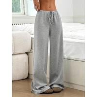 Pantalones de mujer con cintura elástica a rayas, talla única, recién llegados de otoño - details 9