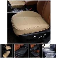 Funda de cuero PU de lujo para asiento de coche, Protector de cojín delantero negro, accesorio Universal para asiento de coche - details 4