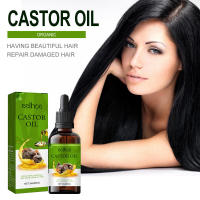 Los hidratos de ricina orgánica suavizan el cabello, reparan el daño causado por la teñido en caliente, aceite esencial para el cuidado del cabello seco y encrespado - details 1