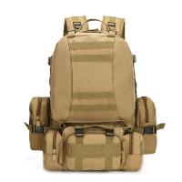 Mochila táctica de 55L 4 en 1 para hombre, bolsa deportiva Molle para exteriores, senderismo, escalada, Mochila de asalto impermeable - details 6