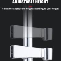 Accesorios de Hardware universales para baño, soporte de Base fija con Clip para cabezal de ducha, pulverizador - details 7