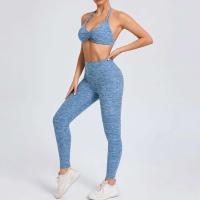Traje de entrenamiento de gimnasia reforzado deportivo para mujer, ropa deportiva para mujer, traje de yoga rojo, negro y rosa 2024 - details 39