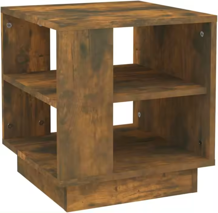 Mesa de Centro auxiliar Consola Lateral de Salón Sofá Muebles de Madera Sonoma 40x40x43 cm - 1