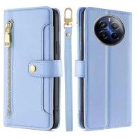 Realme 12 Pro/12 Pro+ Funda protectora multifuncional de cuero con cremallera magnética - details 8