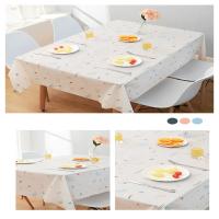 Mantel de Mesa Nórdico de PVC Impermeable y Resistente al Aceite Desechable para Comedor y Escritorio - details 4