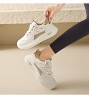Ins versión coreana nuevo papá para mujeres 2025 primavera ligero estudiante deportes correr casual al aire libre zapatos de suela gruesa - details 23