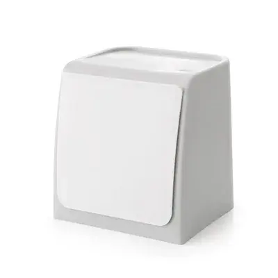 Cubo de basura montado en la pared, Mini cubo de basura para escritorio, oficina, mesa, coche, contenedor de base - 1