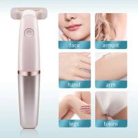 Afeitadora eléctrica portátil para mujer, recargable por USB, indolora, para piernas y axilas, afeitadora eléctrica para mujer. - details 28