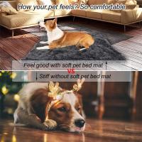 Cama de Peluche para Gatos Almohada de Cuadrícula de Vellón Suave Lavable Ideal para Perros y Gatos - details 1