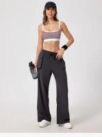 Pantalones de chándal ligeros de secado rápido para correr al aire libre, pantalones sueltos para gimnasio, entrenamiento, Yoga, ropa de trabajo recta para exteriores, pantalones casuales para mujer - details 6