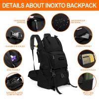 Mochila de montañismo Mochila de camping Mochila de viaje impermeable de 40 litros Mochila de montañismo Senderismo Camping - details 4