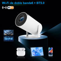 Proyector portátil HD HY300 PRO Android 11.0, WiFi6, Bluetooth 5.0, Resolución 1280*720P, Ideal para Uso Doméstico y al Aire Libre - details 3