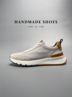 Zapatos hechos a mano de cuero genuino de moda auténtica de cuero de vaca transpirable zapatos de hombre - details 24