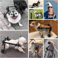 Silla de Ruedas Ajustable para Perros Pequeños Diseño Ligero en Aluminio y Polipropileno - details 2