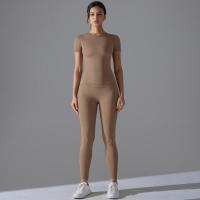 Conjunto Deportivo de Cintura Alta Top de Yoga y Pantalones Equipo Deportivo y Moda - details 12