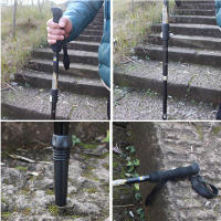 Palitos de Senderismo Ultra-ligeros Ajustables y Plegables de Aleación de Aluminio 7075 para Turismo y Escalada en Montañas - details 15